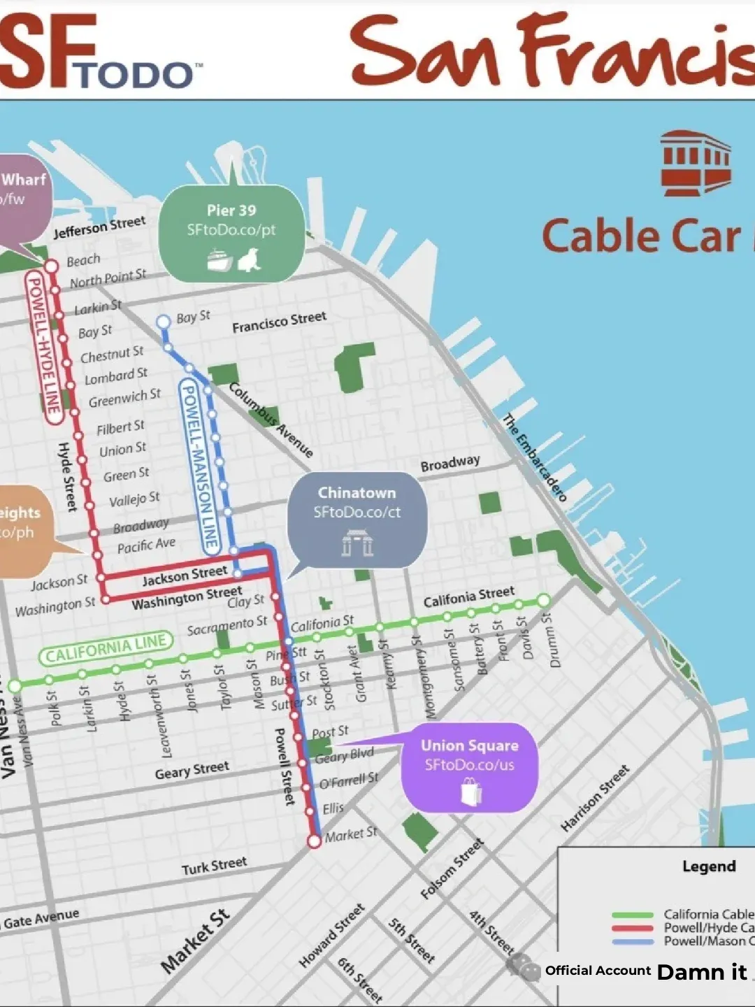 Listen up! For a one-day trip in San Francisco, you gotta hop on the Cable Car!