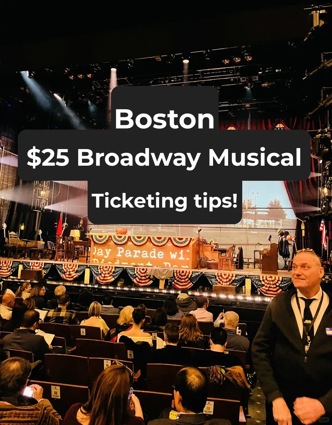 Boston $25 Broadway Musical National Tour Guide 🎭❗️