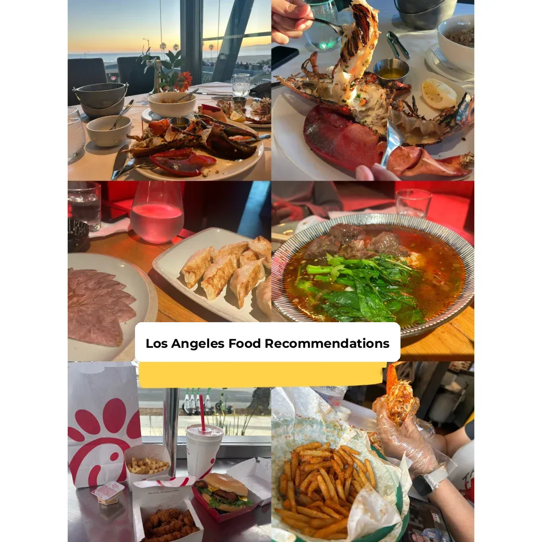 Los Angeles LA Food Recommendations: Must-Try & Avoid