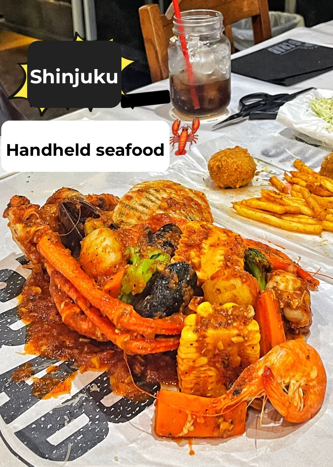 Shinjuku Eats | Grab-and-Go Seafood 🦞🦀️