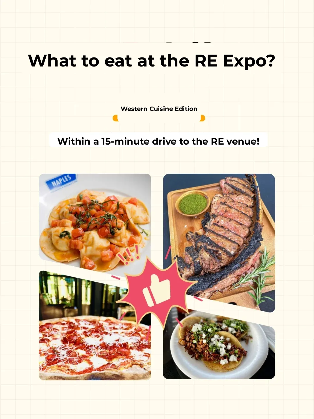 What to Eat at the RE Exhibition? [Western Cuisine Edition]