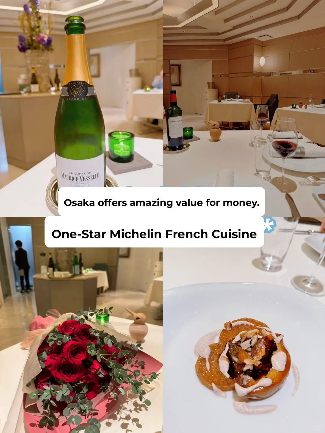 Osaka Food Hunt | Surprisingly Accessible Michelin-Starred French Cuisine