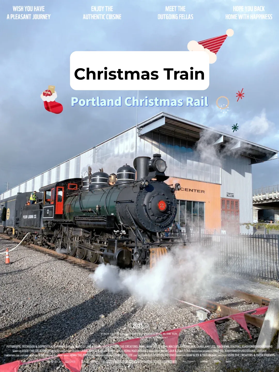 Portland 🎄 Christmas Train Experience 🚂