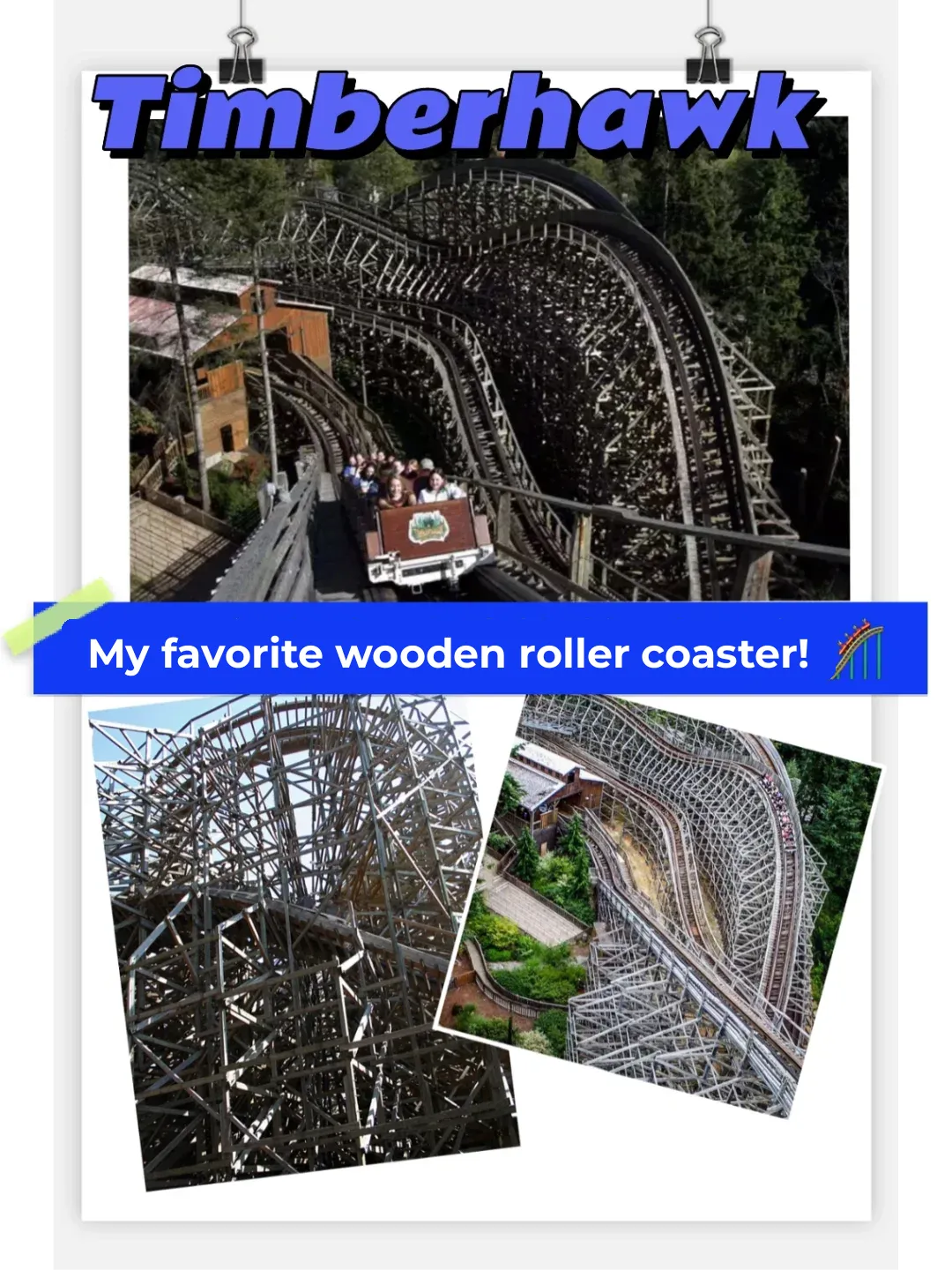 Seattle Water Park: My Unexpected Fave is the Wooden Roller Coaster 🎢