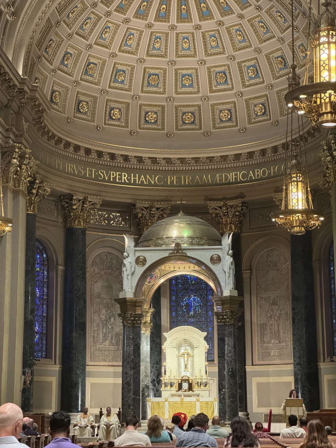 A Fascinating Encounter at St. Peter's Church in Philadelphia