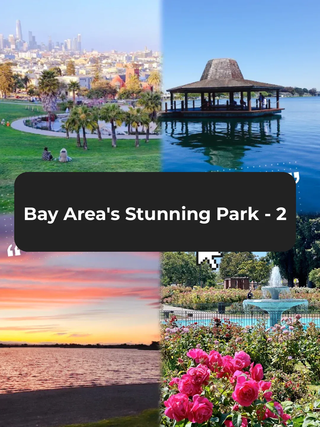 🌸⛲️ Unbelievably Gorgeous Bay Area Park Part 2 | Hidden Gem Scenery ⛰️ Highly Recommended for Your Collection 🌟