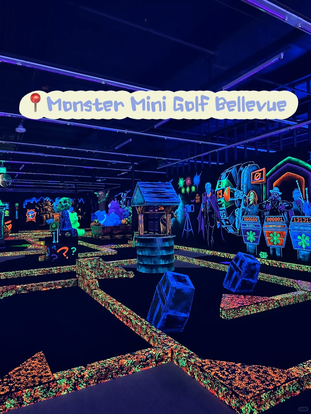 Seattle Eats &amp; Treats | Mini Golfing with Friends