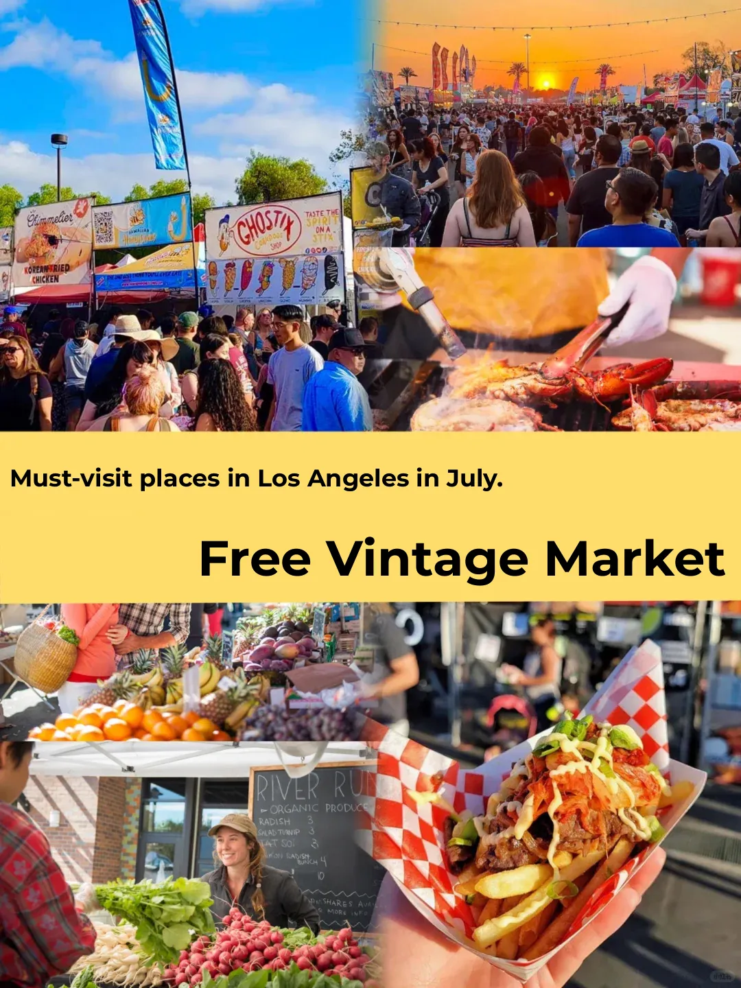 Where to Go in LA This July 🌟 Top Free Markets You Can't Miss