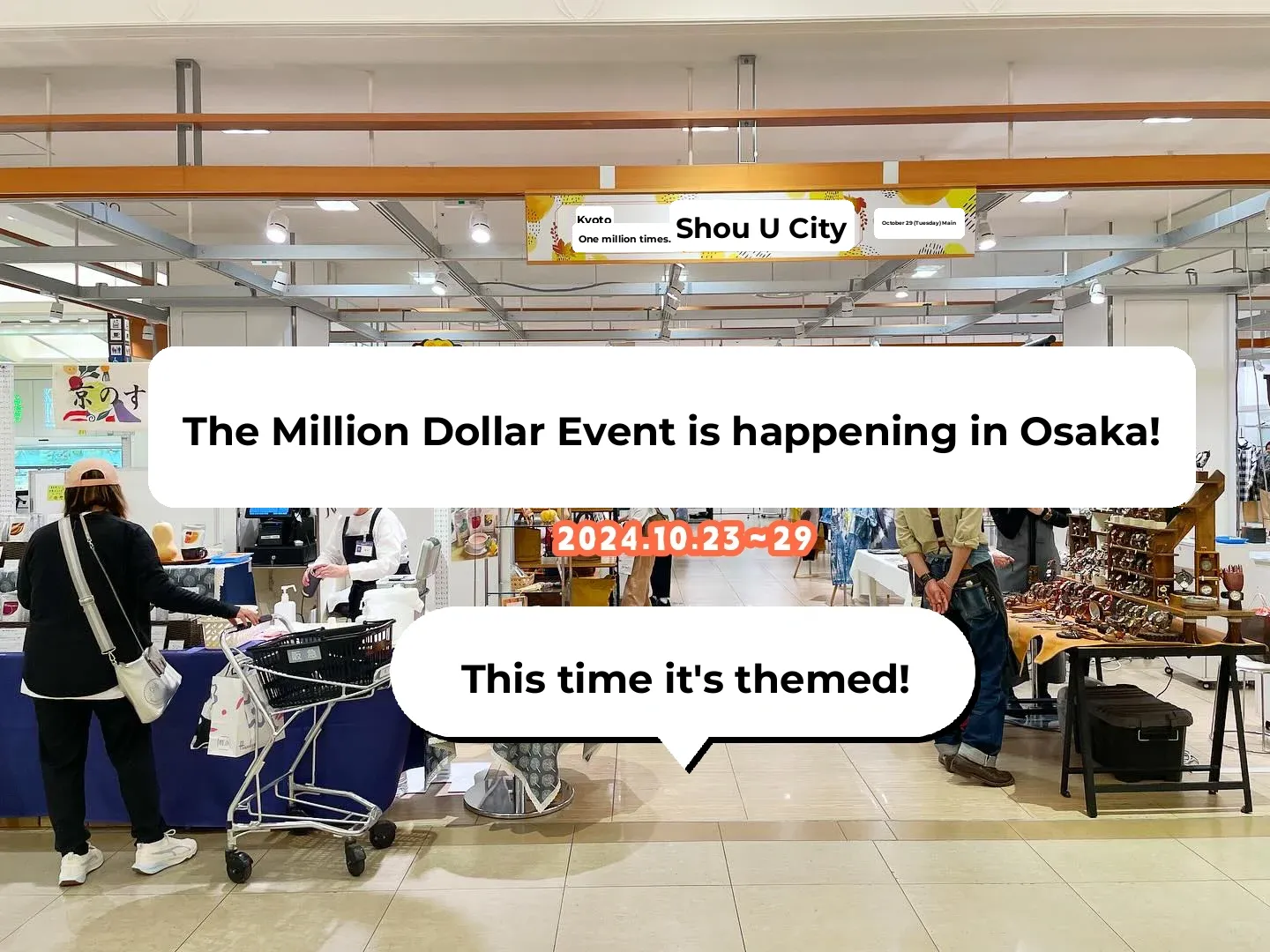 Big News: Osaka's Getting Its Own 'Million-Times Market'!