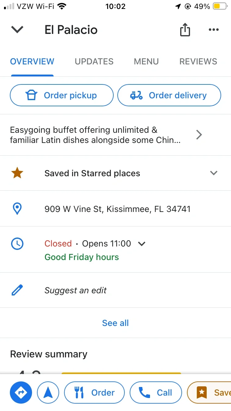 Another Great Bite in Orlando