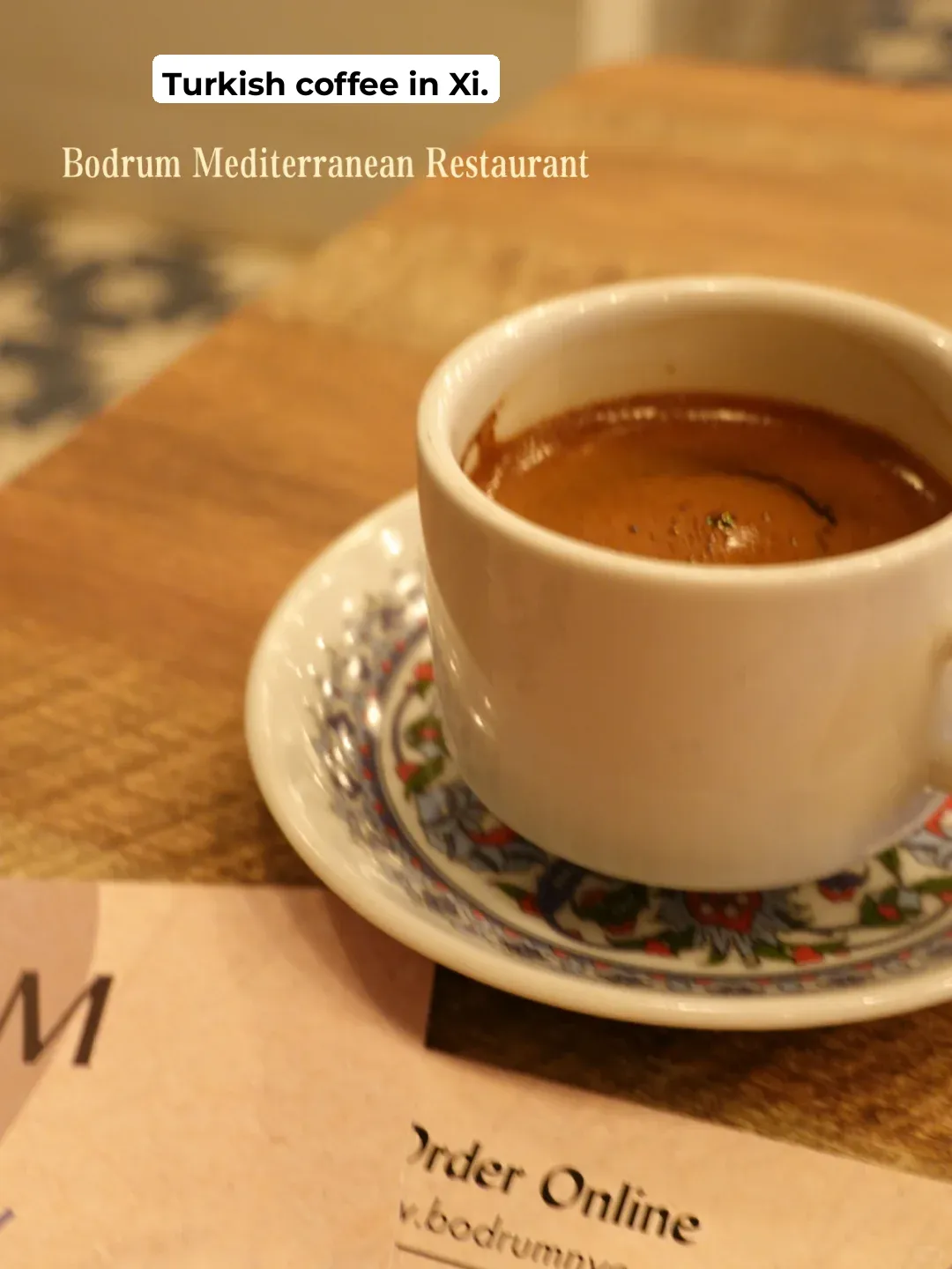 NYC Solo Dining | Sipping Turkish Coffee on the Upper West Side