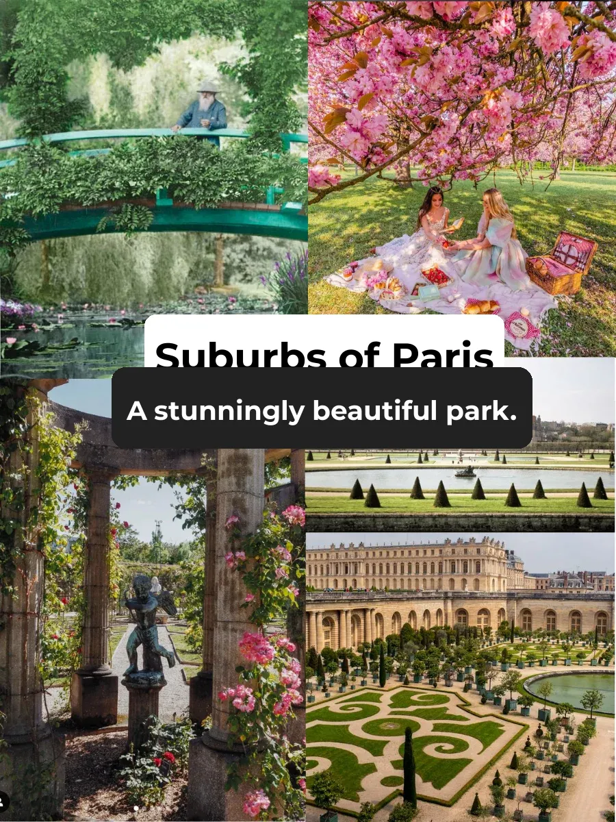 Day Trip to Paris Suburbs | 🌸 How to Explore the Stunning Park