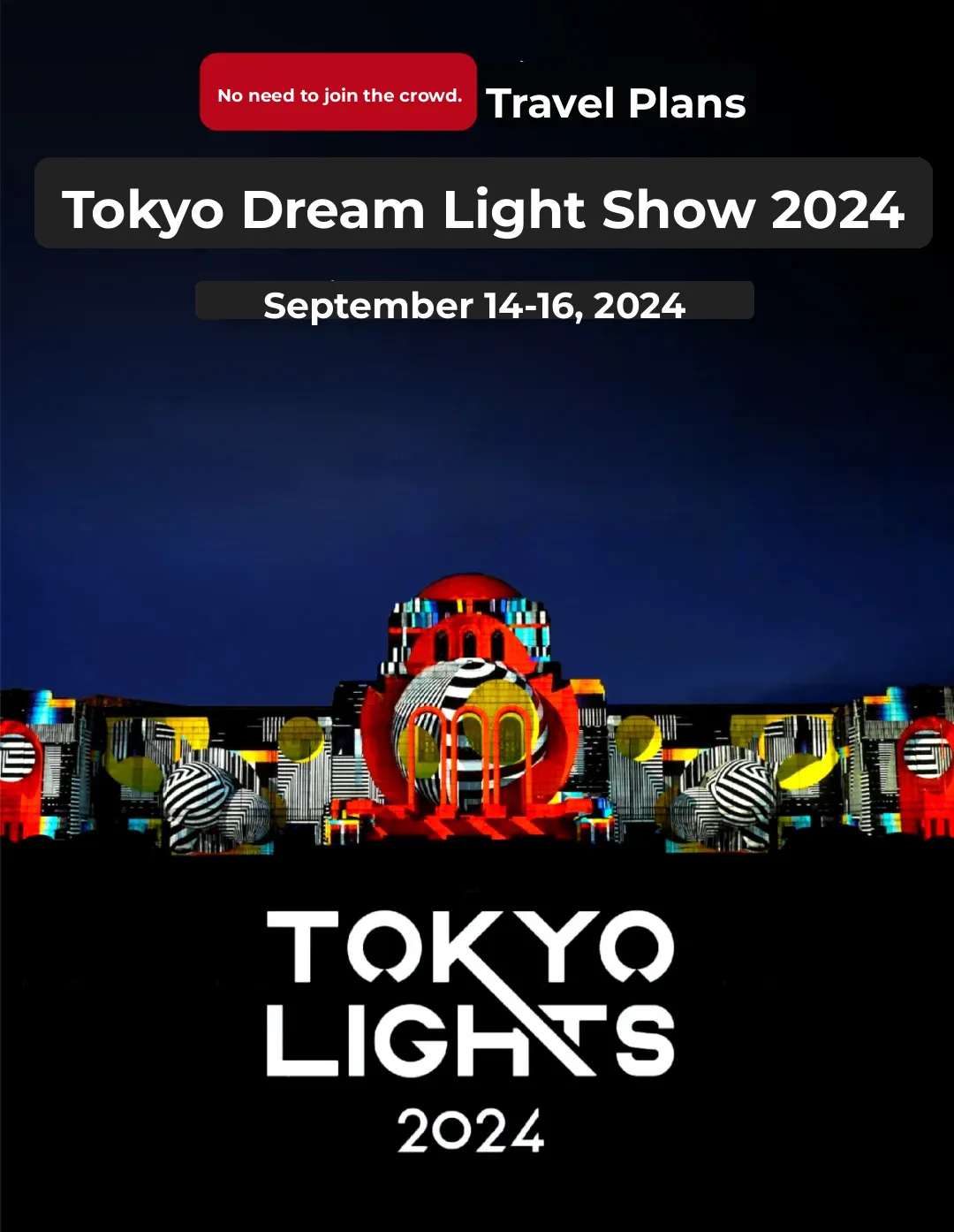 "Light Festival 2024" Tokyo Light Show Opens for Free Reservations