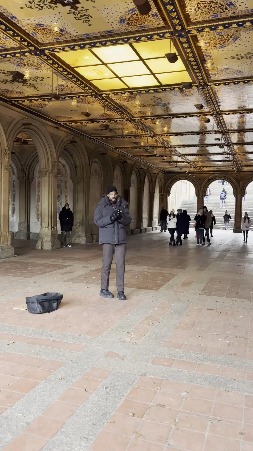 Warm Songs in the Winter Chill of New York's Central Park