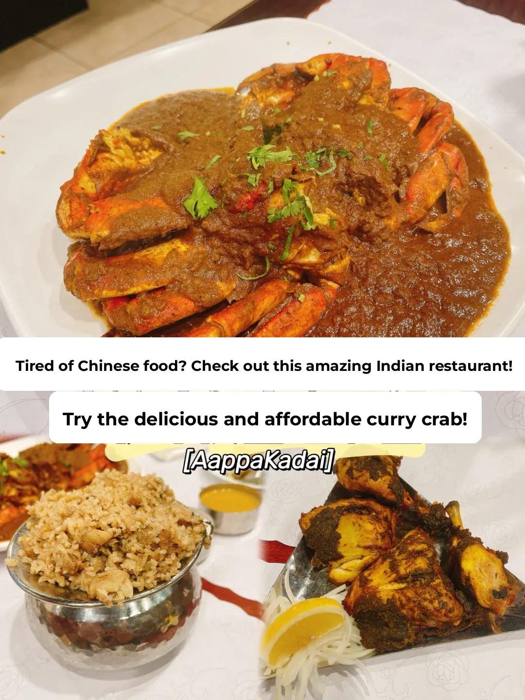 Bay Area Eats | Dive into Flavorful and Affordable Curry Crab at This Top-Notch Indian Spot