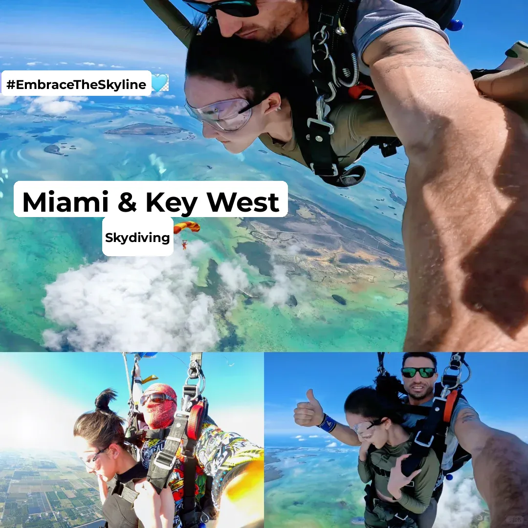 Miami & Key West Skydiving 🪂 Guide