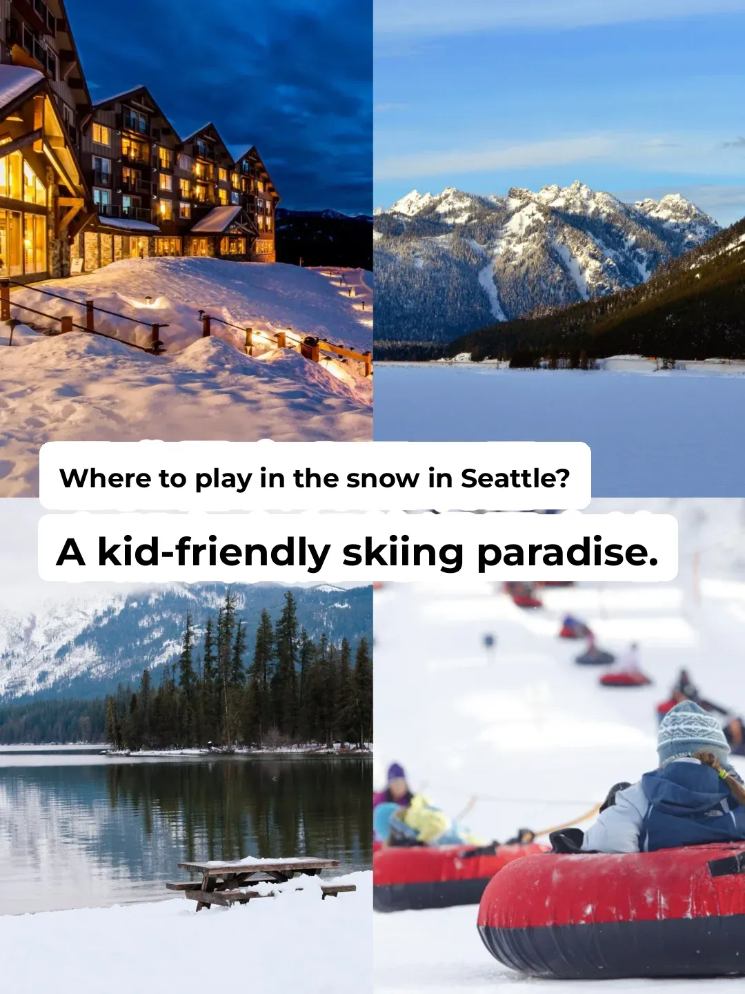 Why Isn't It Snowing in Seattle Yet? Best Spots for Family Snow Fun