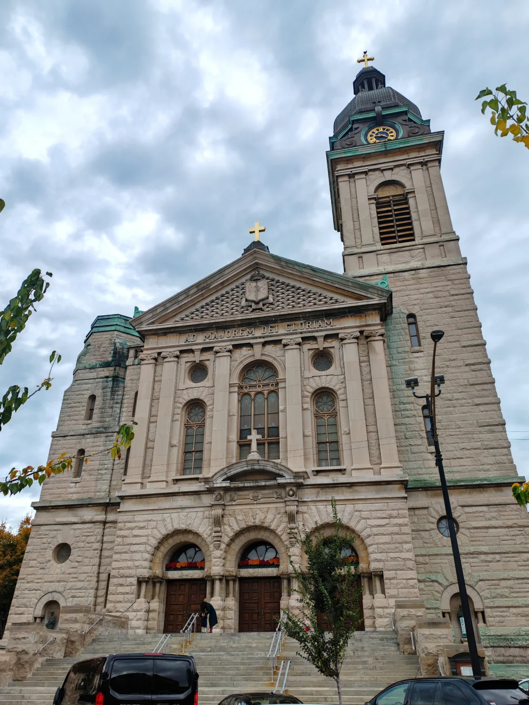 Check-in at a Polish Church in Chicago