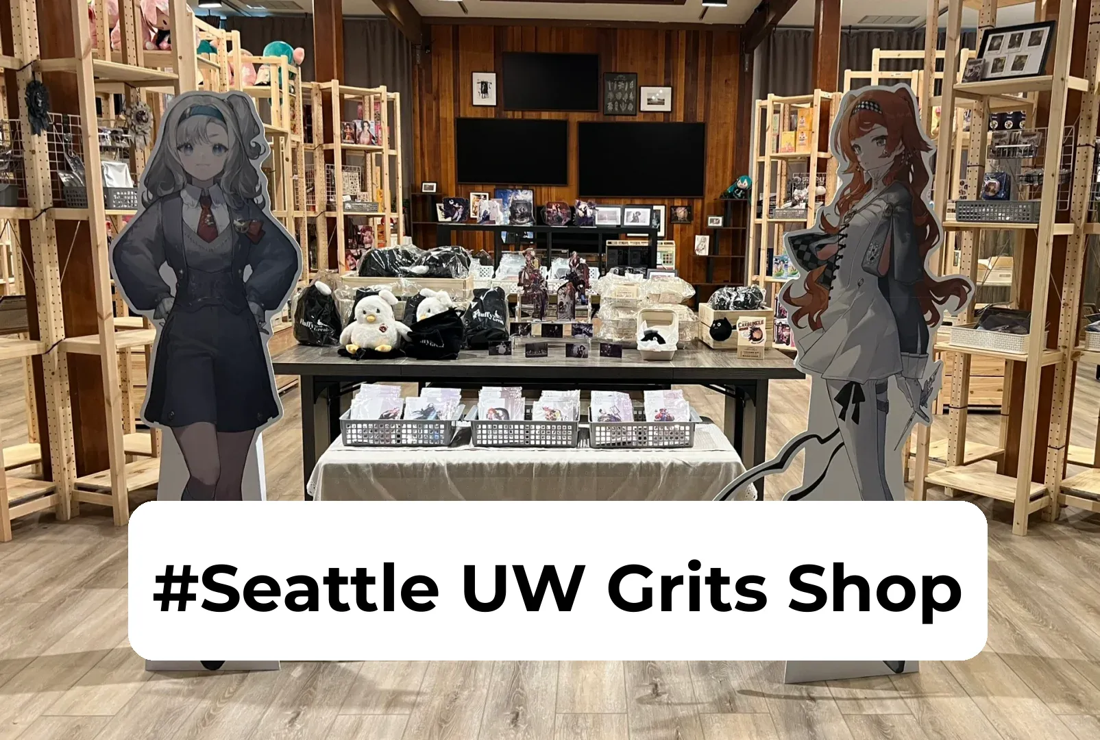 Hobo Bird's Anime Merch Store Lands in Seattle UW!