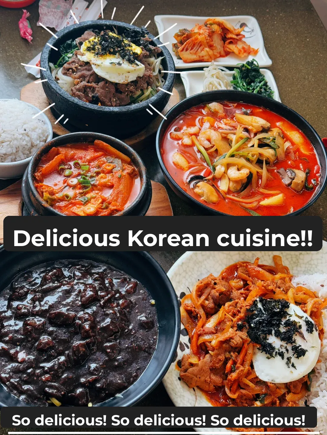 A Delicious Korean Restaurant Across from HM in Long Island