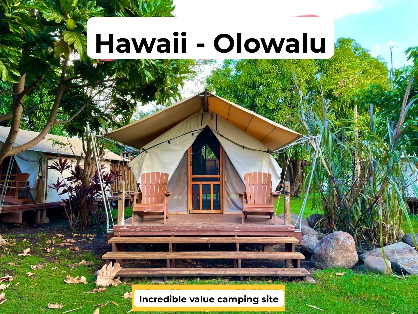 Hawaii's Maui | Hidden Gem💎 Camping Cabin⛺️