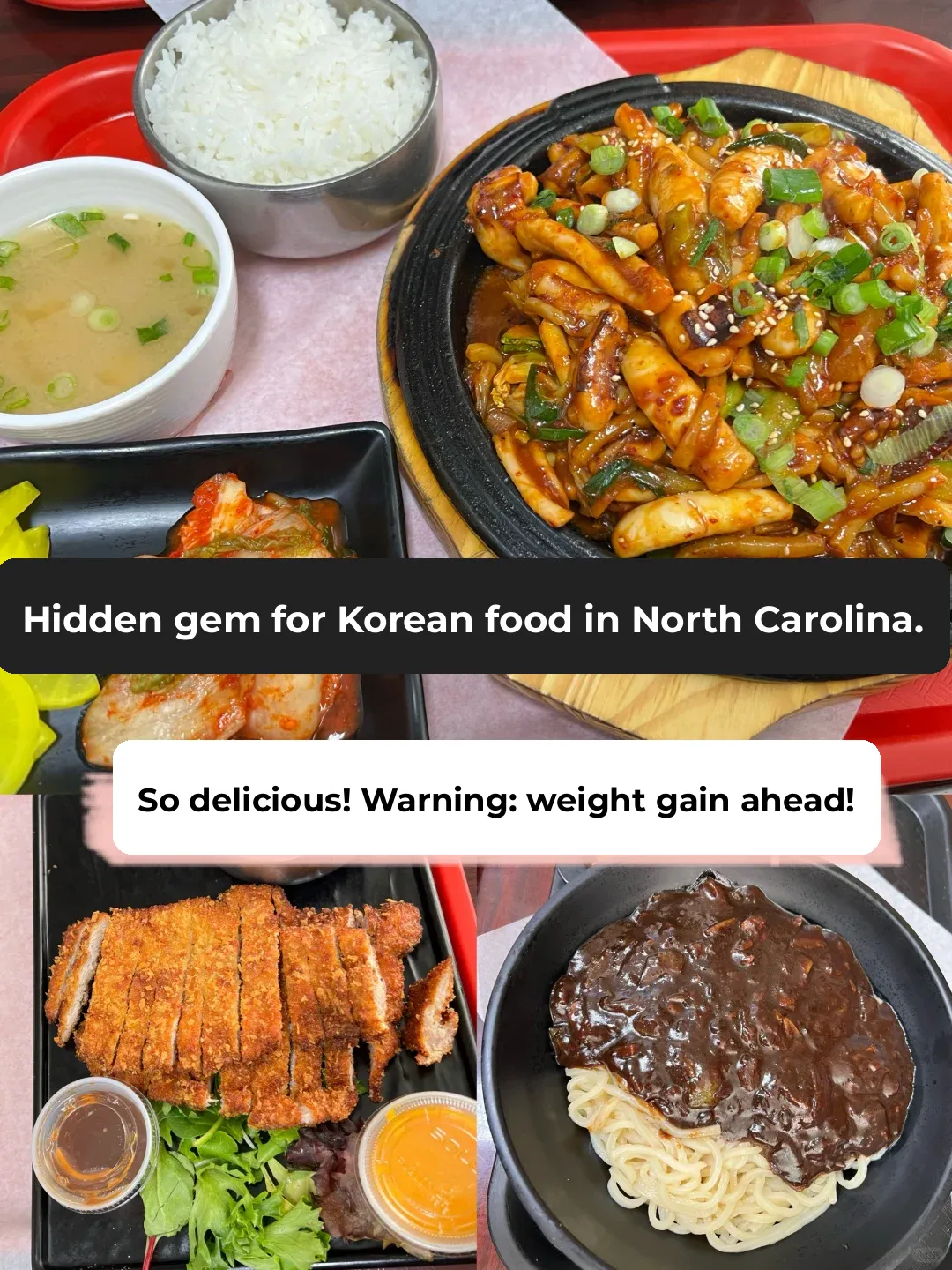 North Carolina Foodie Finds | Raleigh's Hidden Gem for Korean Cuisine! A Must-Visit!