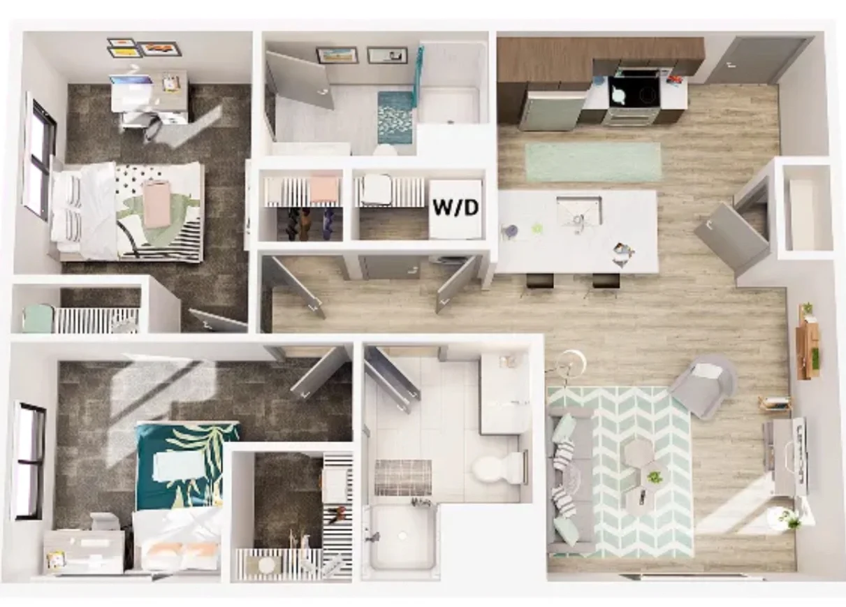 Sublease Available: 2 Bedroom 2 Bathroom Apartment in Tucson, USA