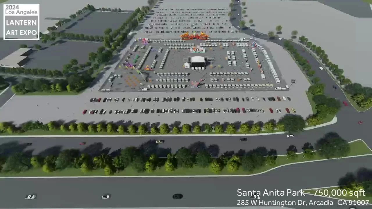 LA Lantern Art Expo  3D Scene Shots Are Here!