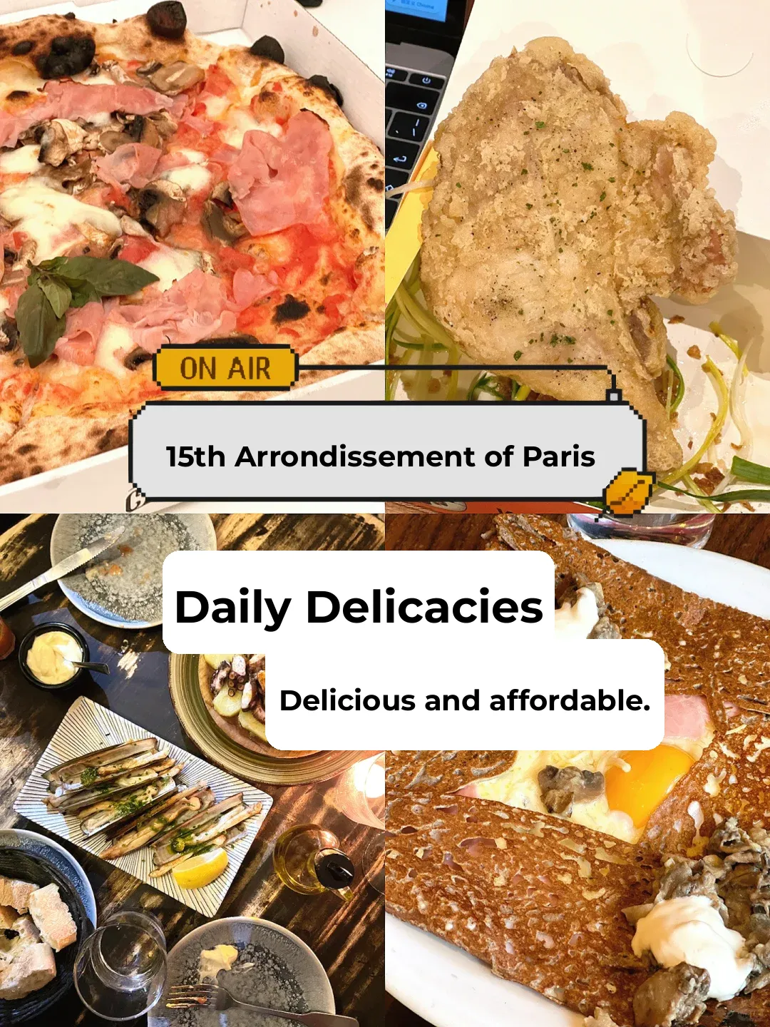 Paris | Affordable and Delicious Daily Eats in the 15th Arrondissement 😋