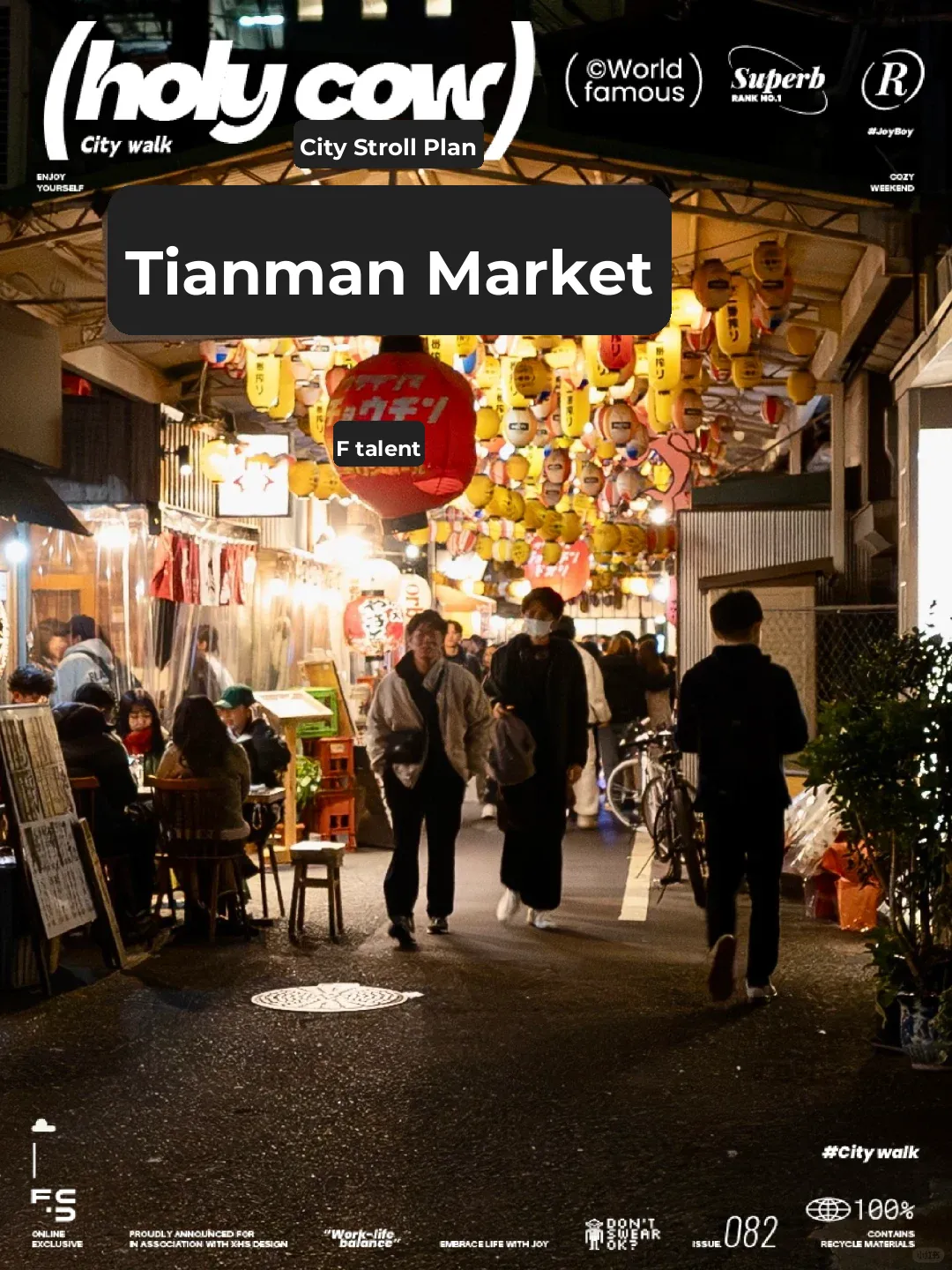 "Urban Vibes: Tenjin Market - Osaka's Most Heartwarming Local Gem"