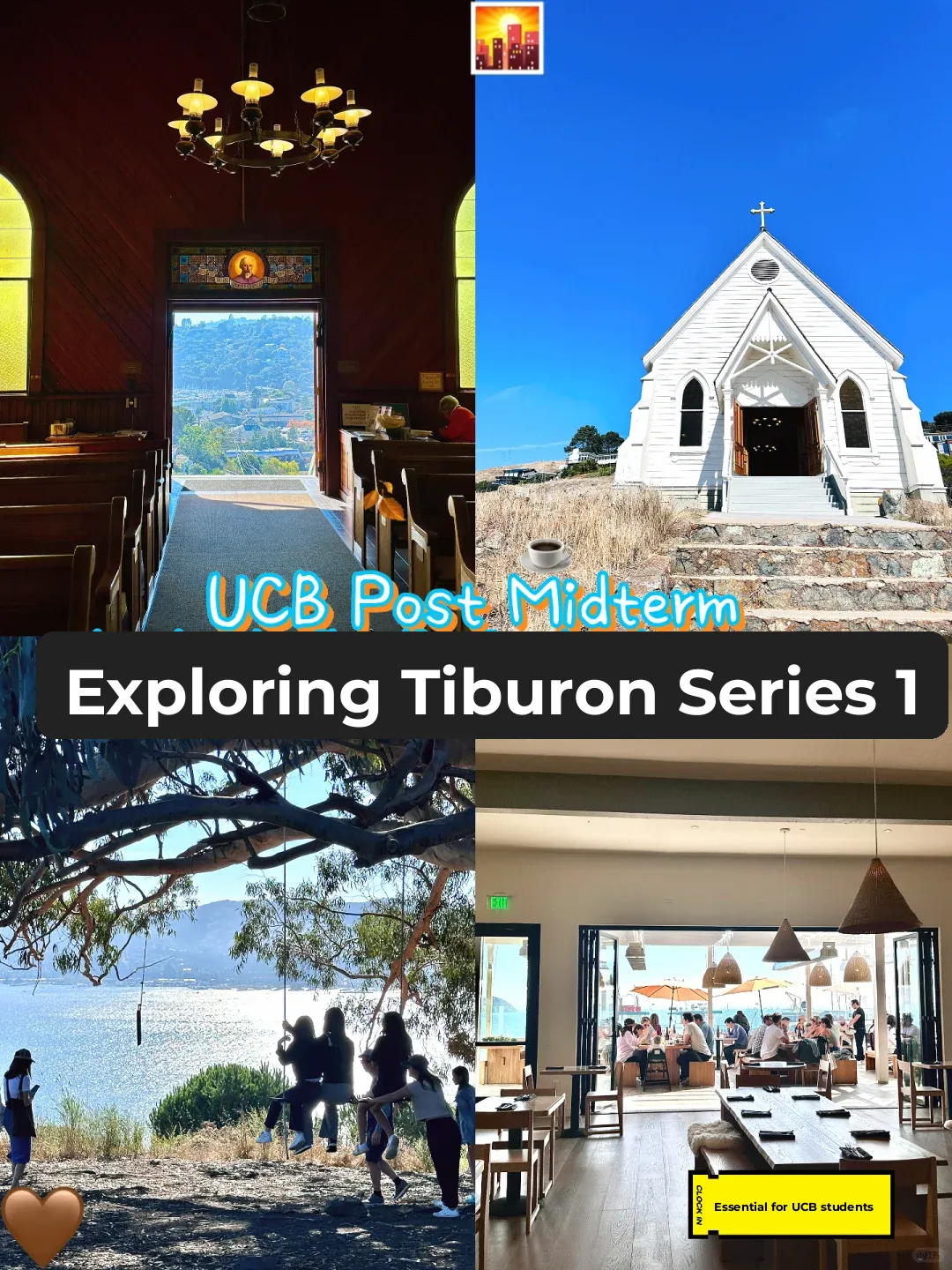 🌁UCB Post-Midterm Getaway ｜ Exploring San Francisco's Neighboring Towns