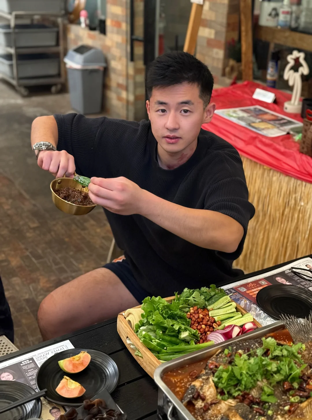 Damn, I'm getting fat every day eating in Los Angeles.