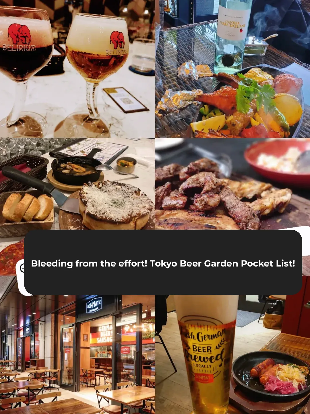 10 Years in Tokyo! A Painstakingly Curated Pocket List of Tokyo Beer Gardens!!