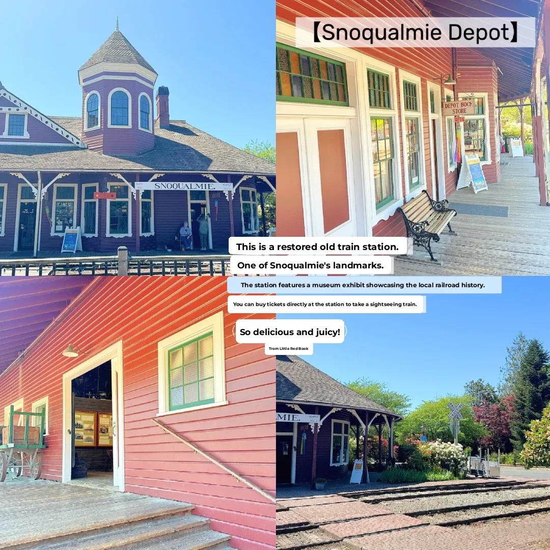 A Day Trip to Snoqualmie Train Town | Weekend Getaway from Seattle