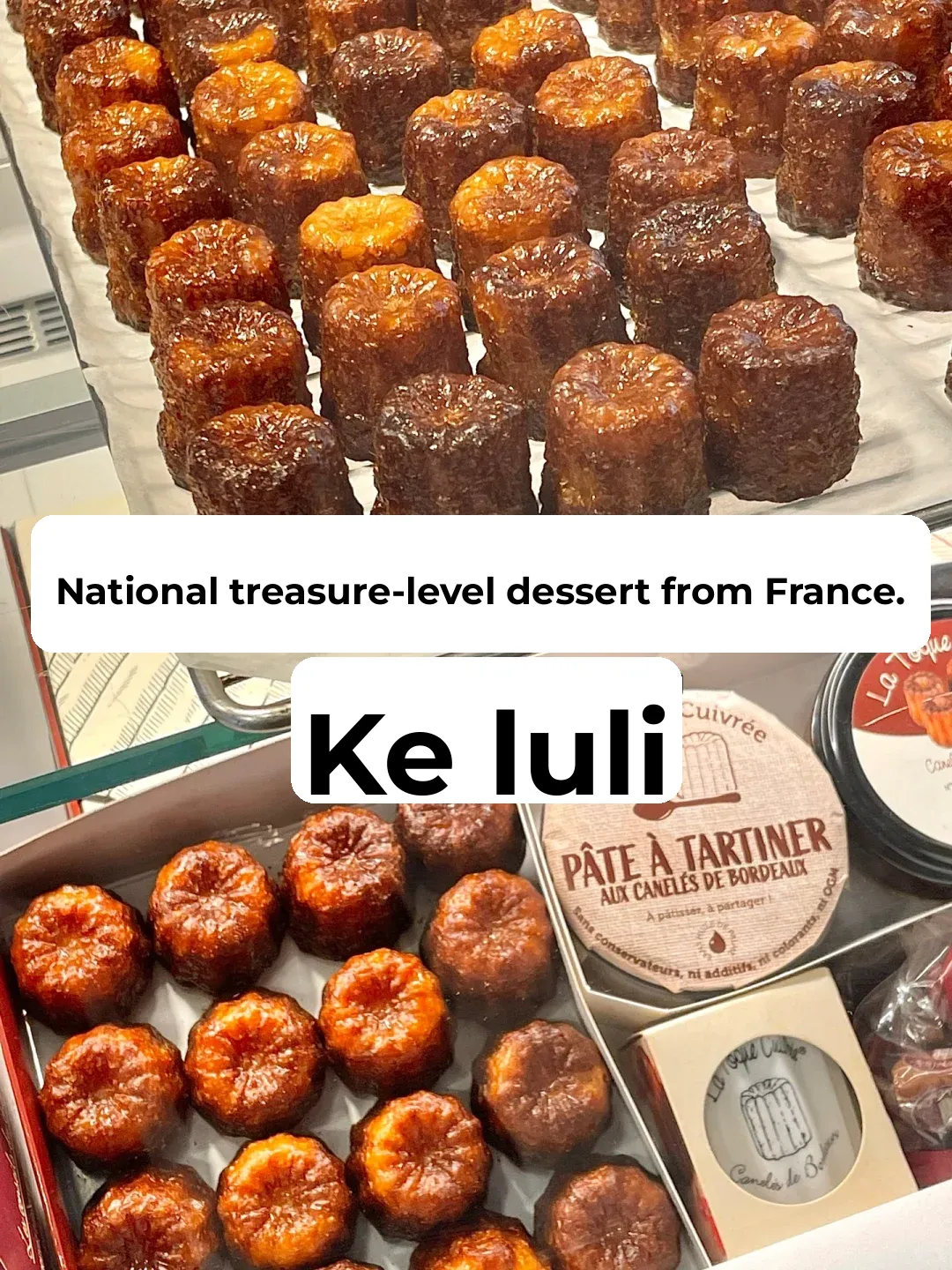 🇫🇷 Paris Eats | ✨Ultra-Authentic Centuries-Old Canelés! 🤤