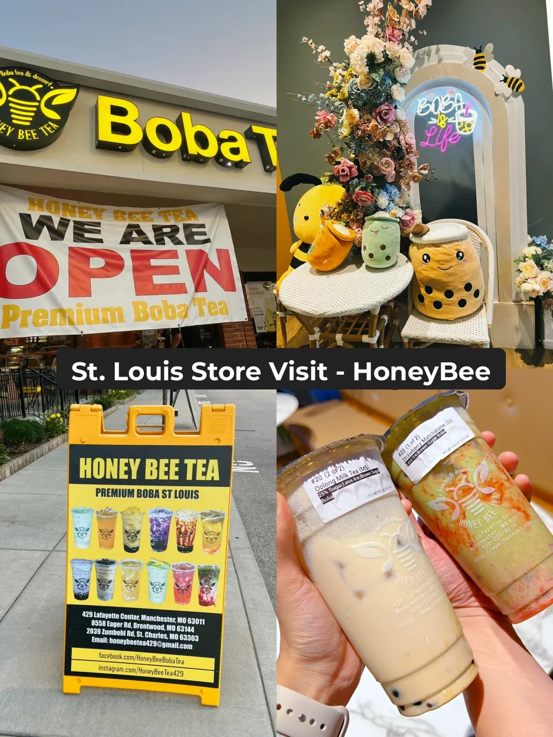 St. Louis Food Exploration – Honey Bee Boba, Skip This One