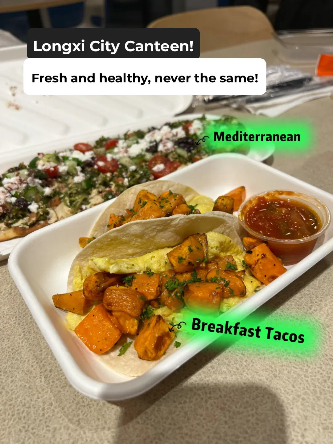 New Jersey Food Guide | Newport Healthy Eatery 🥙 A Different Menu Every Day