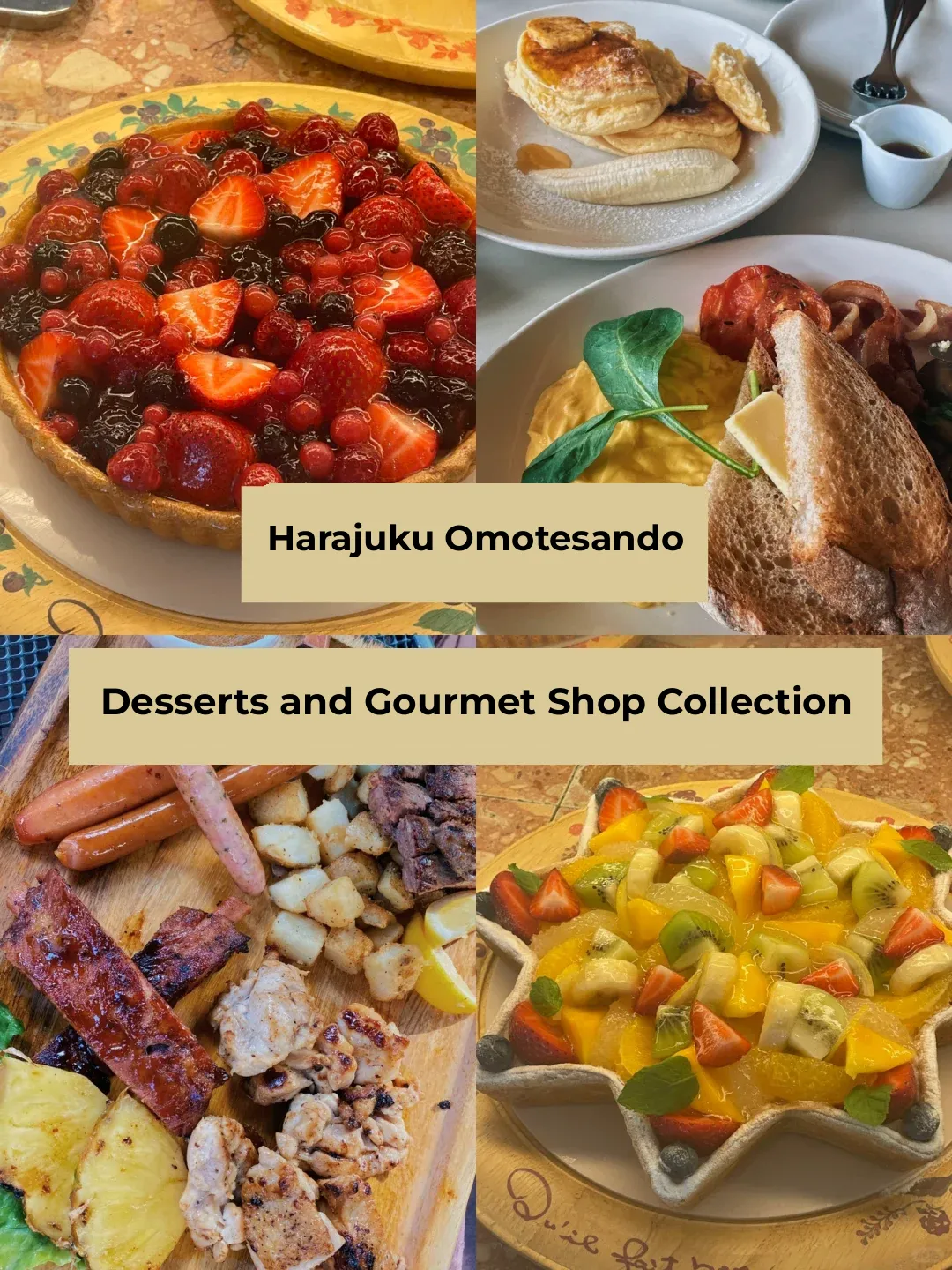 Harajuku Omotesando Food Guide - Tried and Tested Recommendations