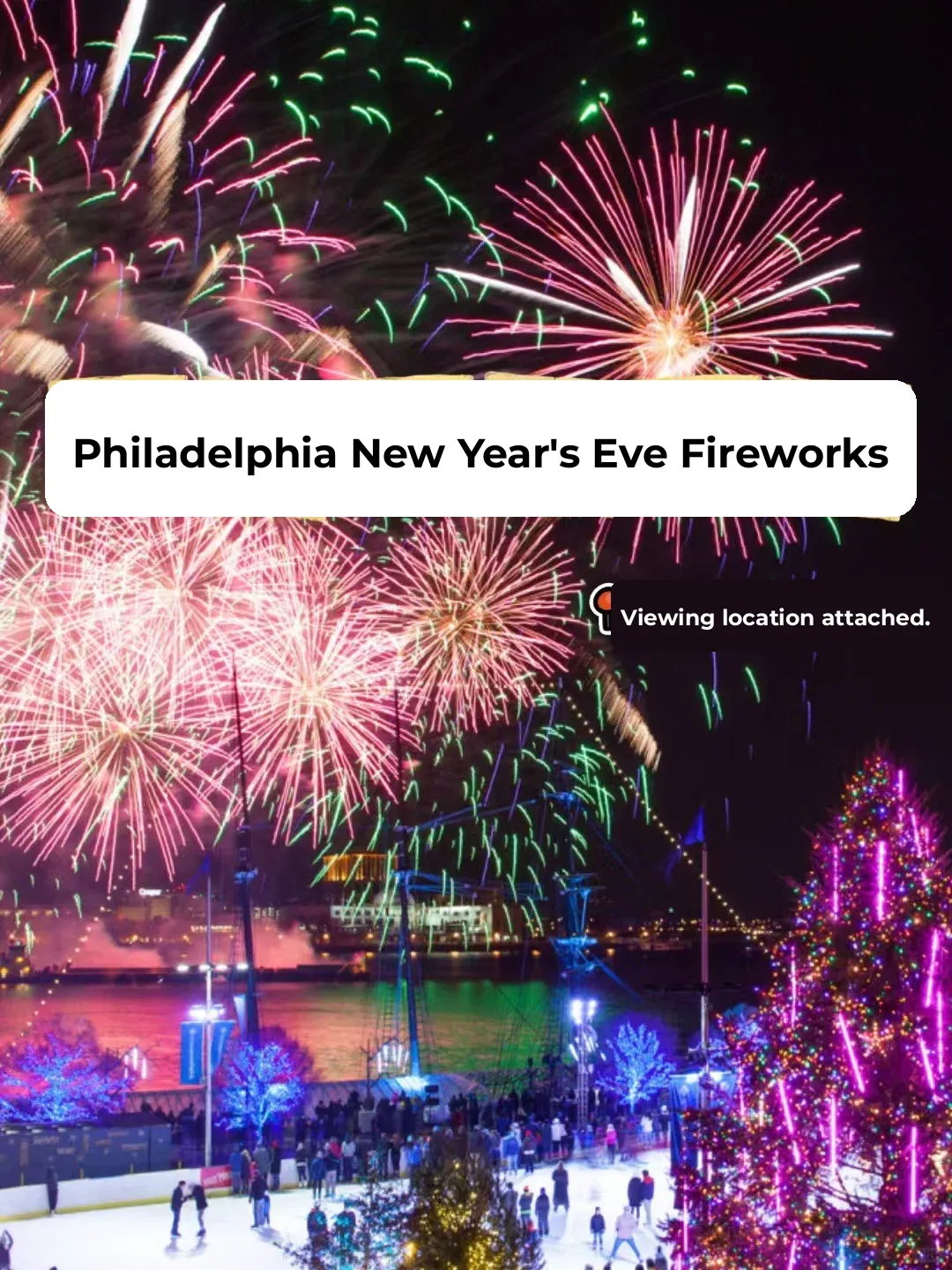 New Year's Eve Fireworks in Philadelphia