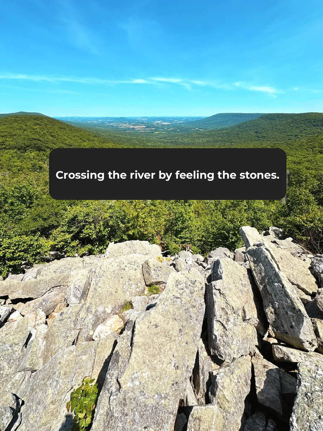 New York Hiking｜River of Rocks: It's Not About Walking in a River