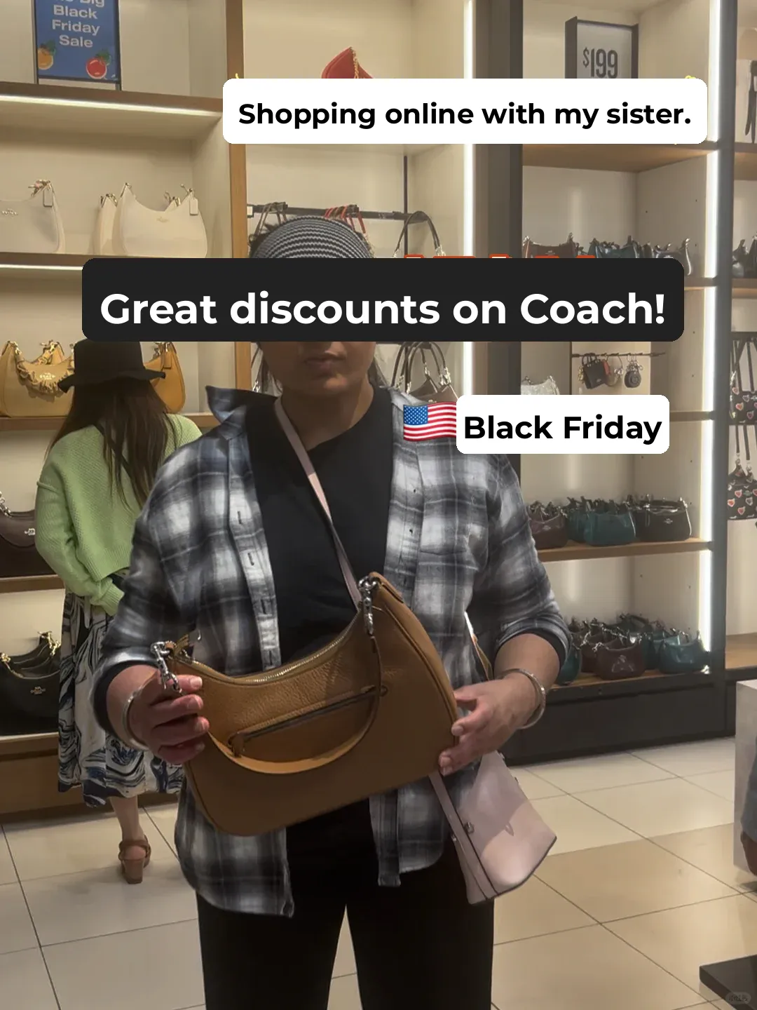 "Coach on Black Friday Without the Long Lines—Totally Worth It!"
