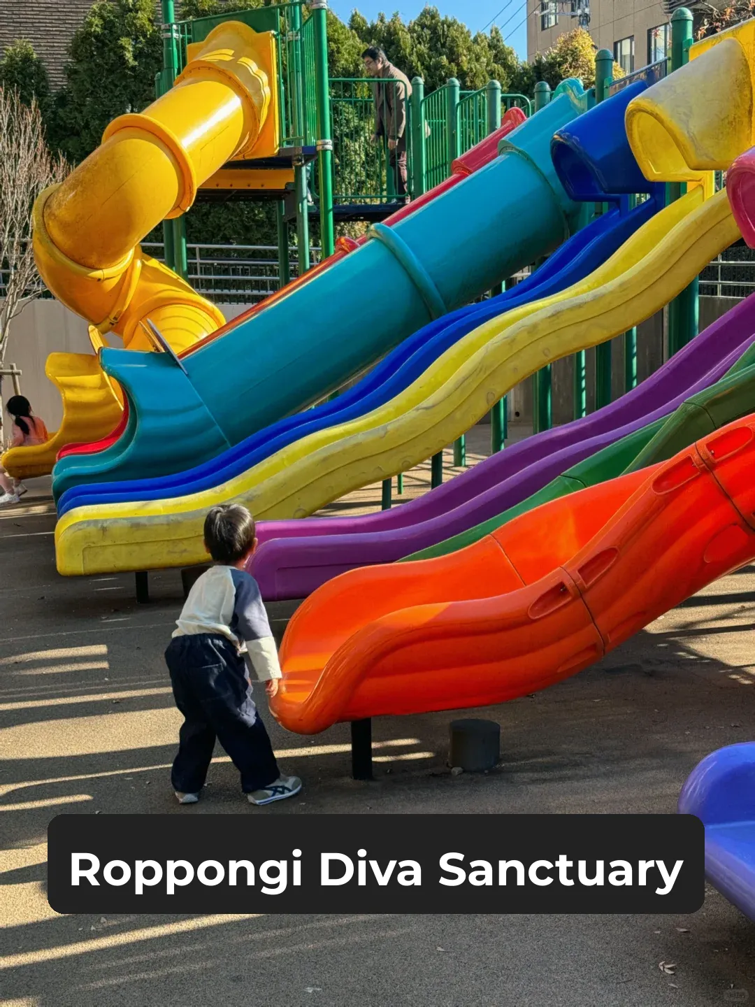 Tokyo's Hidden Gem for Family Fun! The Epic Rainbow Slide 🌈