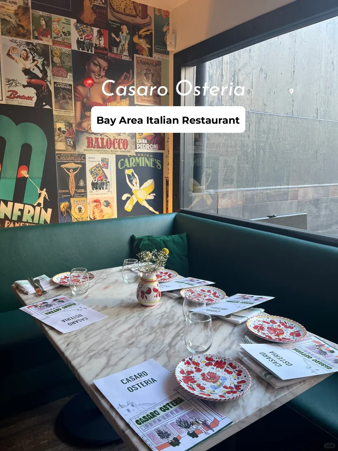 "San Francisco's Italian Gem: Casaro Osteria 🇮🇹🍝🍕"