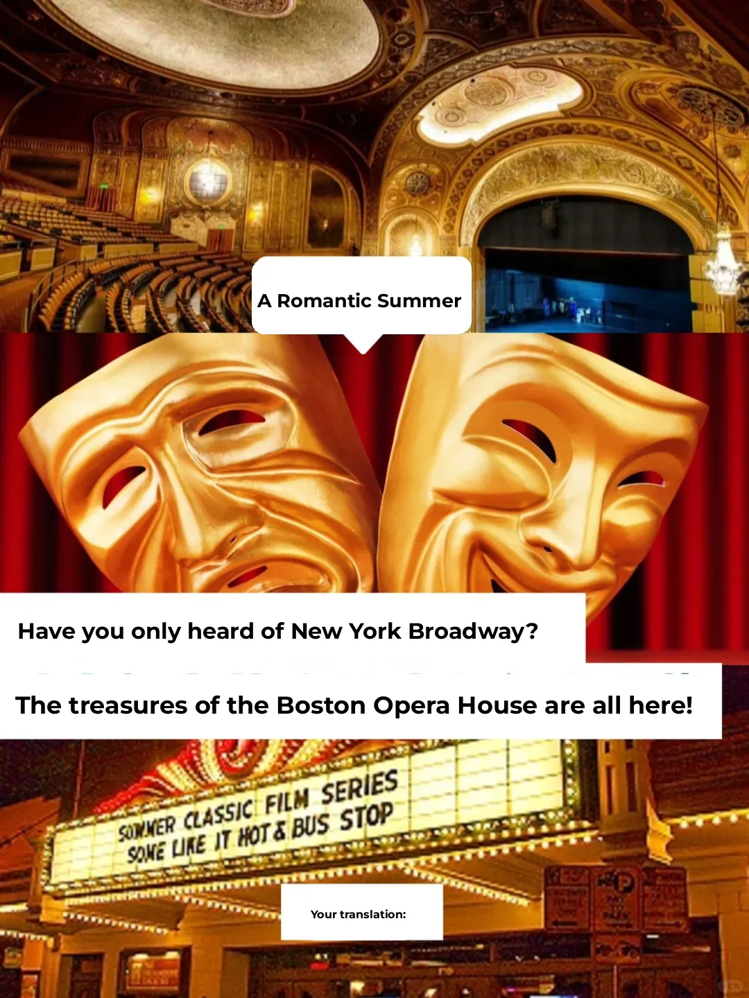 Must-Visit Hidden Gem Theaters in Boston (Part 2)