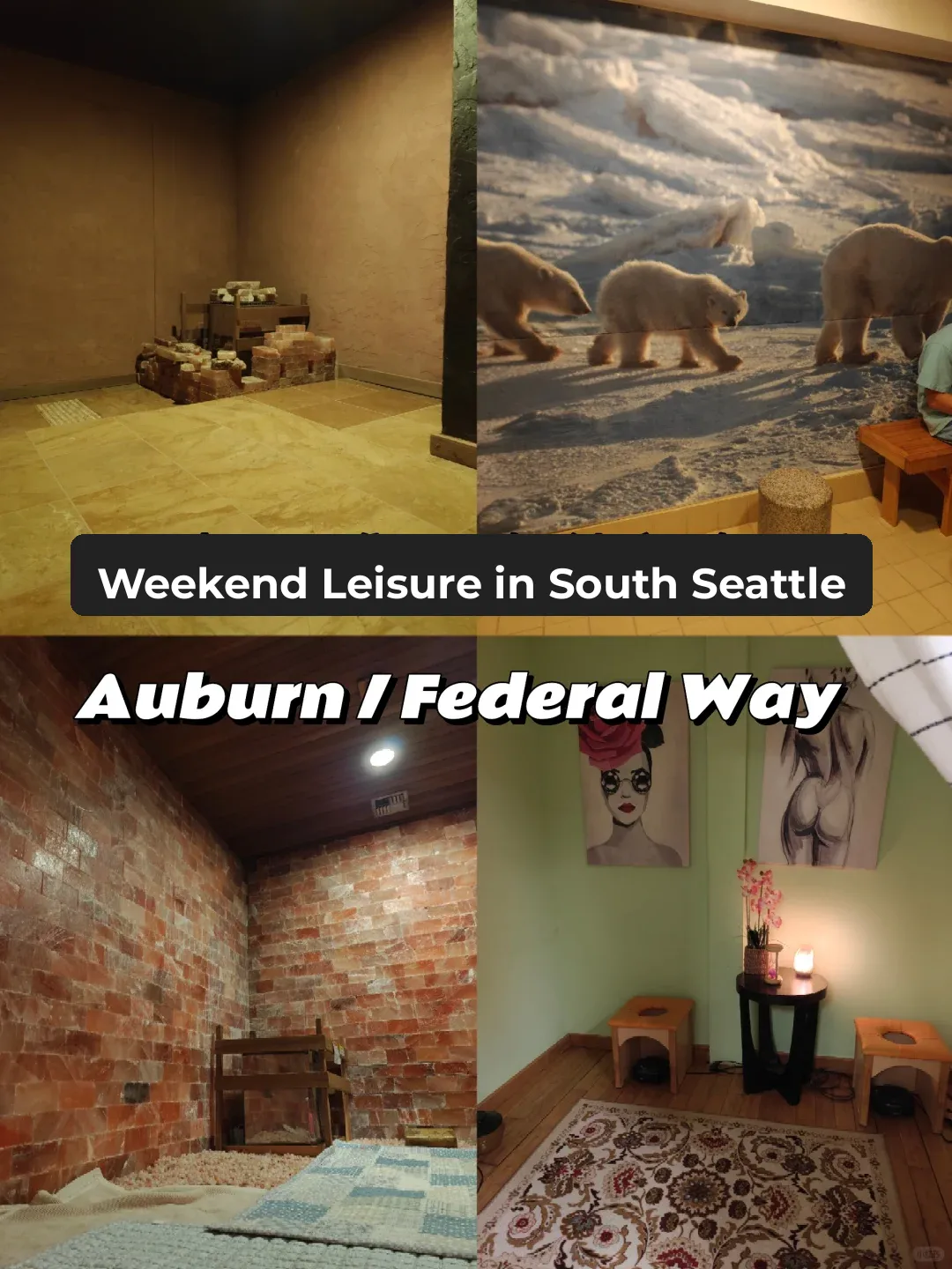 Weekend Chill in South Seattle: Soaking, Korean Food, Shopping, and Fitness