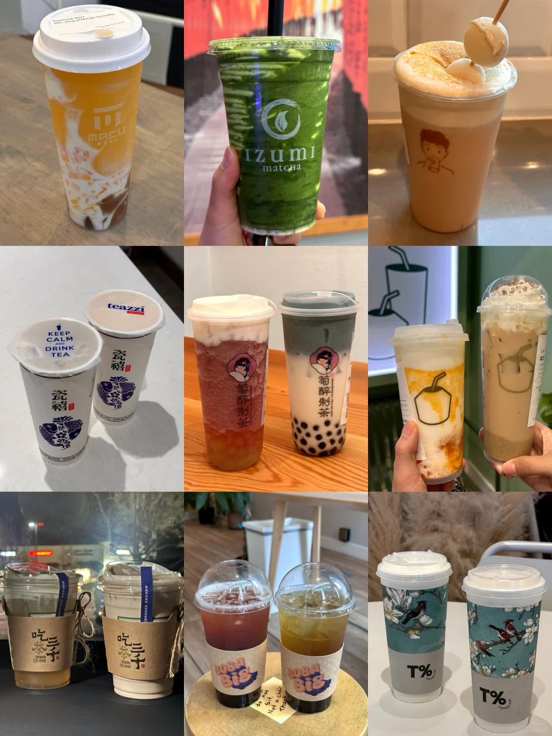 Bay Area | A Month's Worth of Bubble Tea Roundup 🧋 14 Places - Red List vs. Black List
