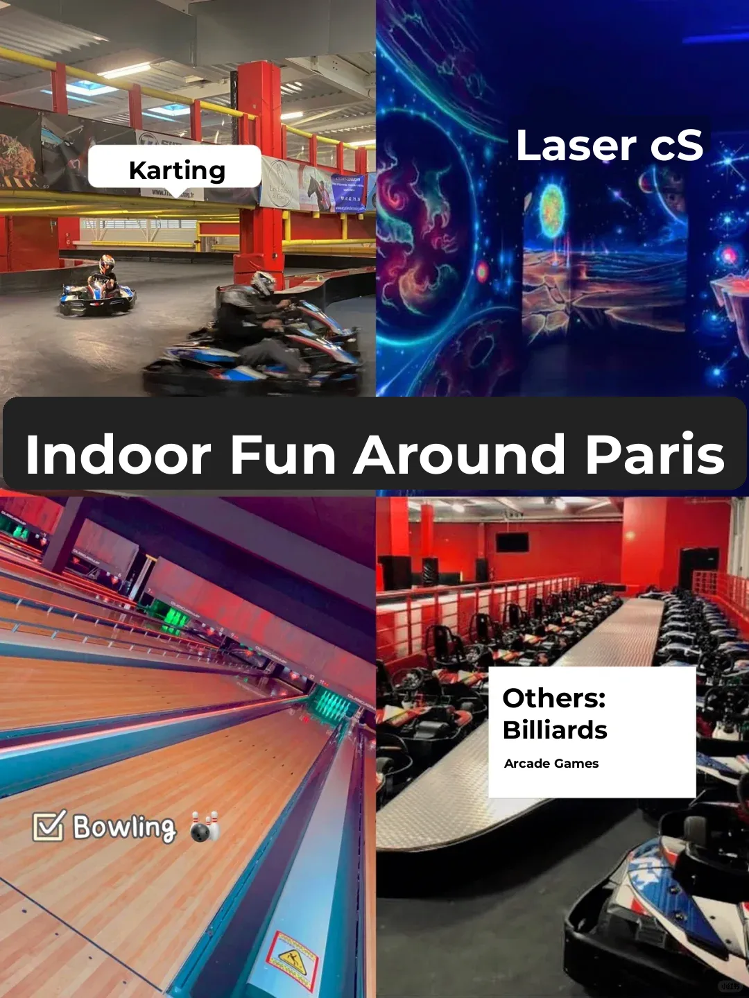 🇫🇷 Indoor Fun Near Paris | Go-Karting | Bowling | Laser Tag…