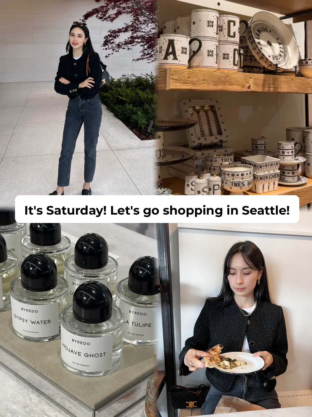 【Vlog】Seattle | Shopping in Bellevue - Trying on Fall/Winter New Arrivals