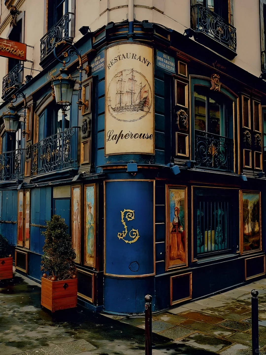 Parisian Gem | A Century-Old Hidden Mansion Restaurant by the Seine ⚓️