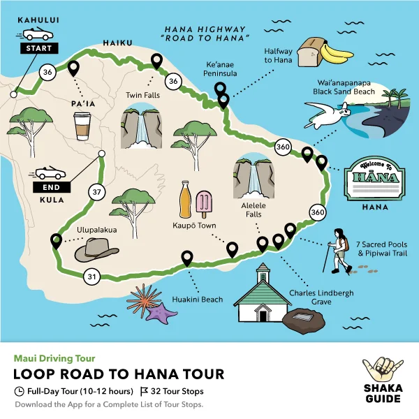 Maui's Road to Hana (Loop)